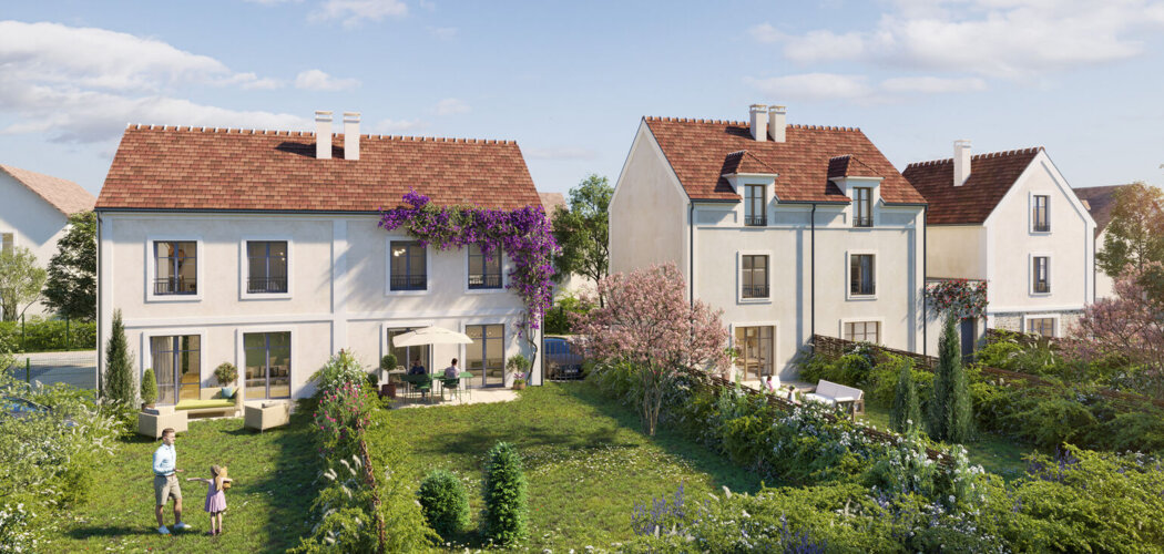 Programme immobilier neuf Domaine Céladon - Maisons-Laffitte résidence confidentielle près du parc et de la gare (78600) - Référence : 17783