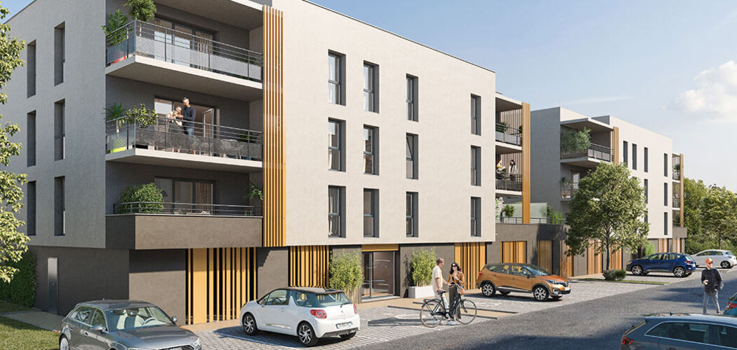 Programme immobilier neuf Unité - Maizières-lès-Metz appartements avec balcon à 21 min de Metz (57210) - Référence : 18050