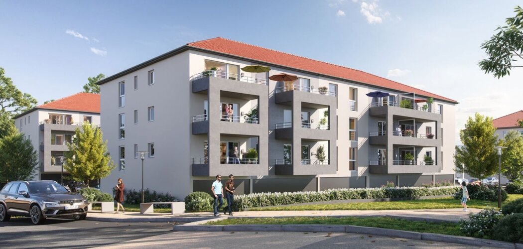 Programme immobilier neuf Le Domaine Maceria - Maizières-lès-Metz cadre familial à 12 km de Metz (57210) - Référence : 18051