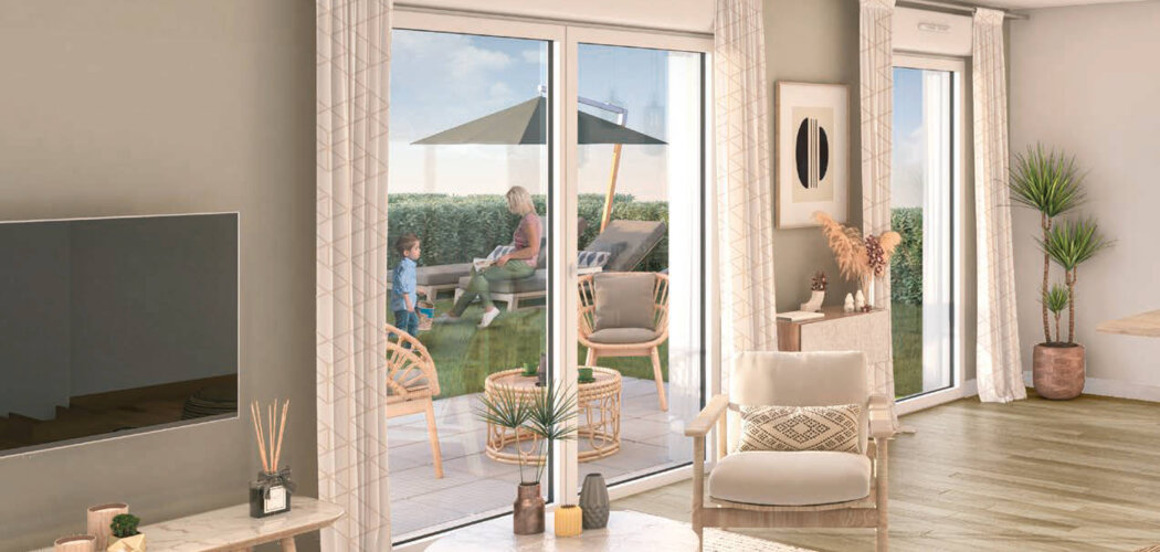 Programme immobilier neuf Domaine des Aures "La Vallée" - Manosque quartier Bellevue à deux pas du CEA-Cadarache (04100) - Référence : 10422
