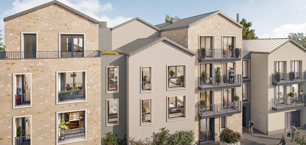 Programme immobilier neuf CONFIDENCE - Mantes-la-Jolie adresse connectée près de la gare (78200) - Référence : 17263