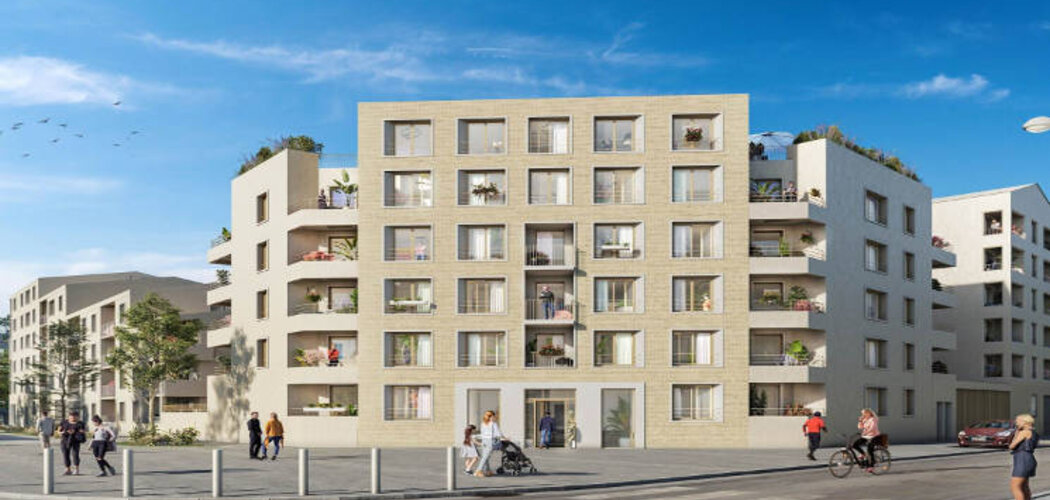 Programme immobilier neuf Contemplation - Mantes-la-Jolie : Appartements studio–T4 avec jardins, parkings et TVA réduite à 600 m de la gare (78200) - Référence : 18034