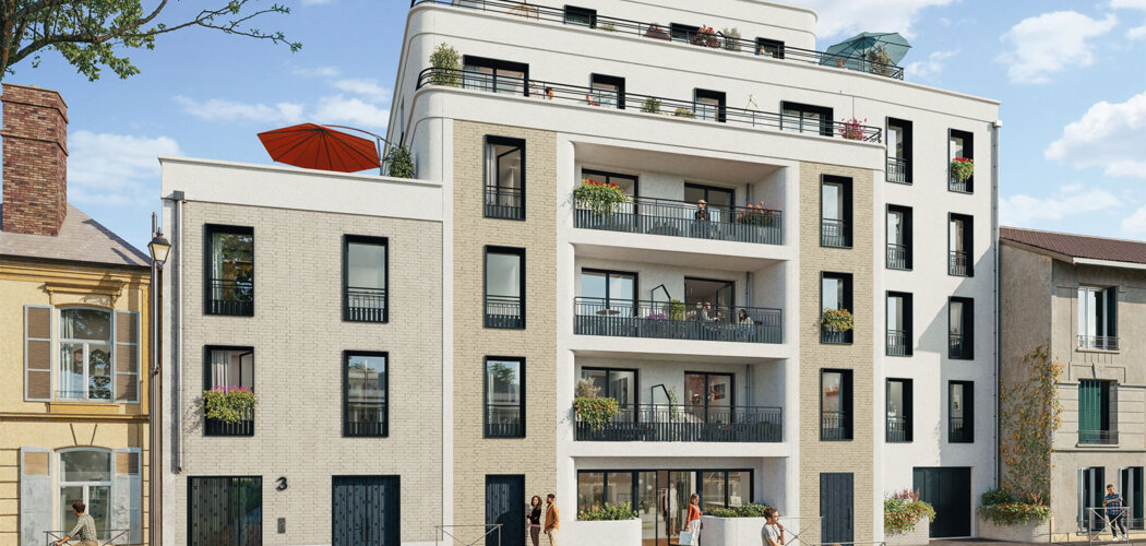 Programme immobilier neuf La Fabrique - Mantes-la-Jolie centre ville à 7 min de la gare (78200) - Référence : 16367