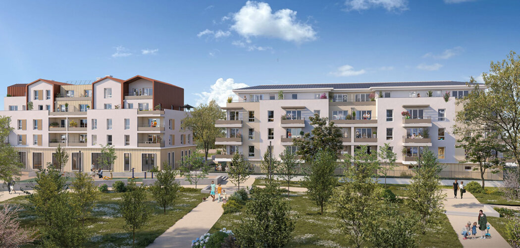Programme immobilier neuf Coeur Saint Jean (78) - Mantes-la-Jolie proche Seine et gare accès direct Paris (78200) - Référence : 17083