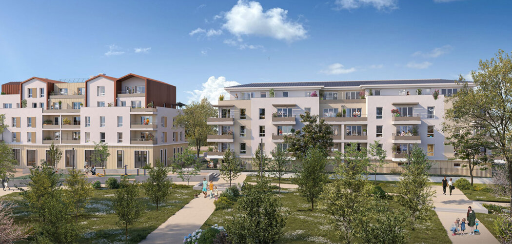 Programme immobilier neuf Coeur Saint Jean (78) - Mantes-la-Jolie proche Seine et gare accès direct Paris (78200) - Référence : 17083