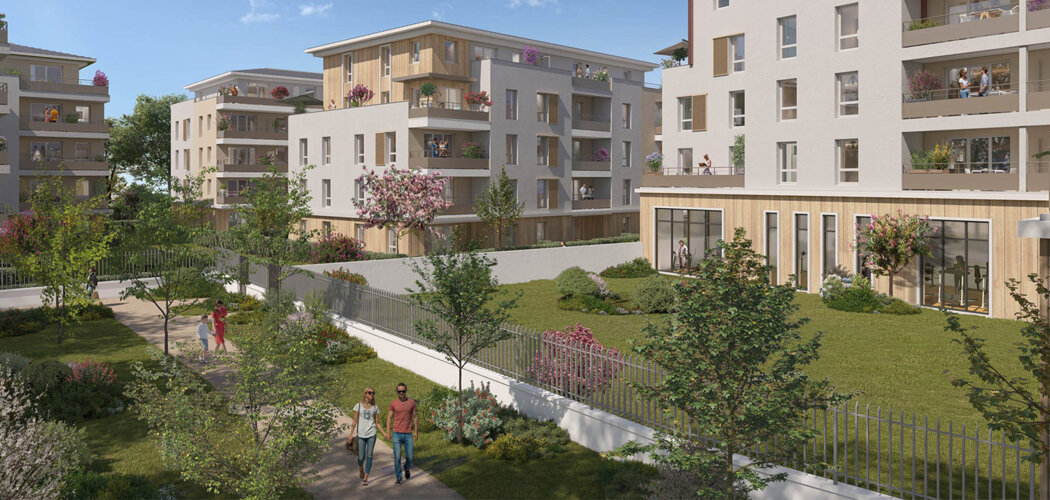 Programme immobilier neuf Coeur Saint Jean (78) - Mantes-la-Jolie proche Seine et gare accès direct Paris (78200) - Référence : 17083