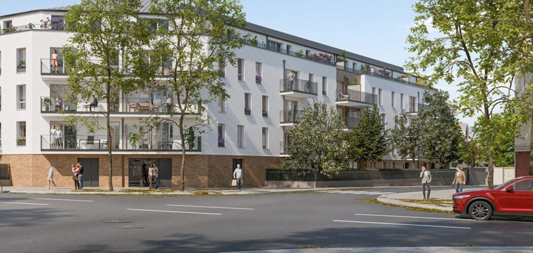 Programme immobilier neuf Opaline - Mantes-la-Ville à quelques minutes à pied de la gare Transilien J et N (78200) - Référence : 16357