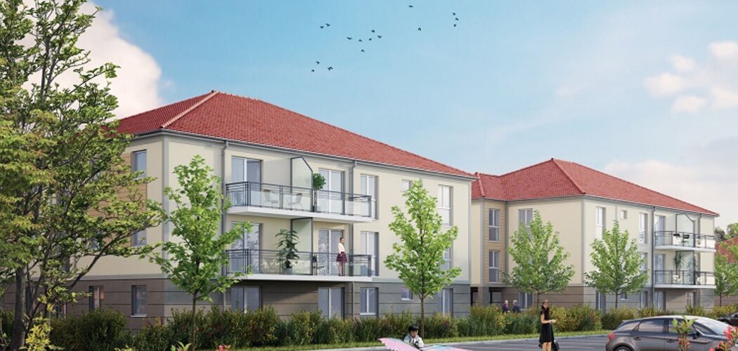 Programme immobilier neuf Le clos Saint Joseph - Marange-Silvange : 24 appartements studio–T4 avec balcons et jardins privatifs près de Metz (57159) - Référence : 137
