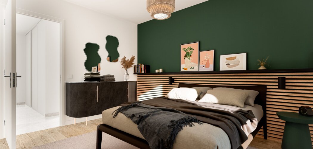 Programme immobilier neuf Les Ecolines - Marcilly-d'Azergues : 12 logements neufs T2–T5 à 20 min de Lyon (69380) - Référence : 15806