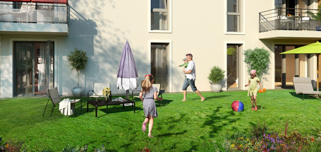Programme immobilier neuf INSPIRATION - Mareil-Marly : Résidence RT2012 avec isolation optimale et espaces fleuris près de la forêt de Marly (78750) - Référence : 1814