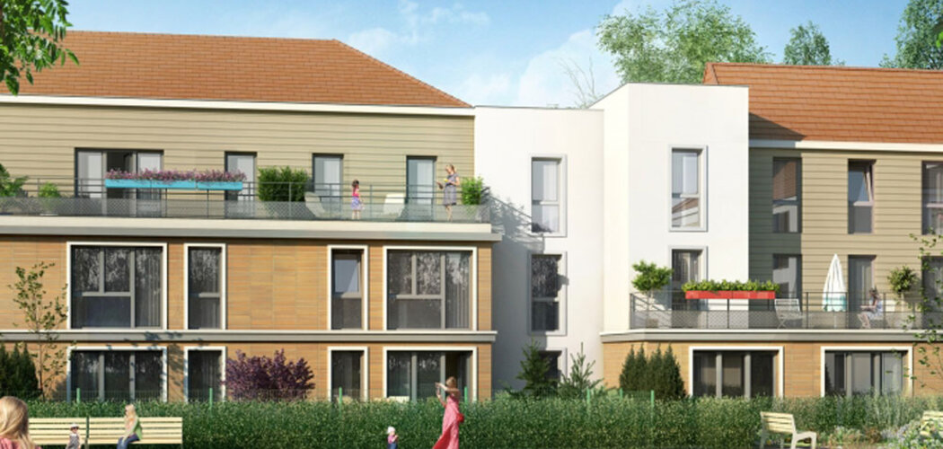 Programme immobilier neuf INSPIRATION - Mareil-Marly : Résidence RT2012 avec isolation optimale et espaces fleuris près de la forêt de Marly (78750) - Référence : 1814