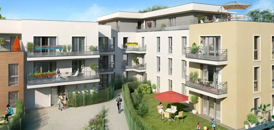 Programme immobilier neuf INSPIRATION - Mareil-Marly : Résidence RT2012 avec isolation optimale et espaces fleuris près de la forêt de Marly (78750) - Référence : 1814
