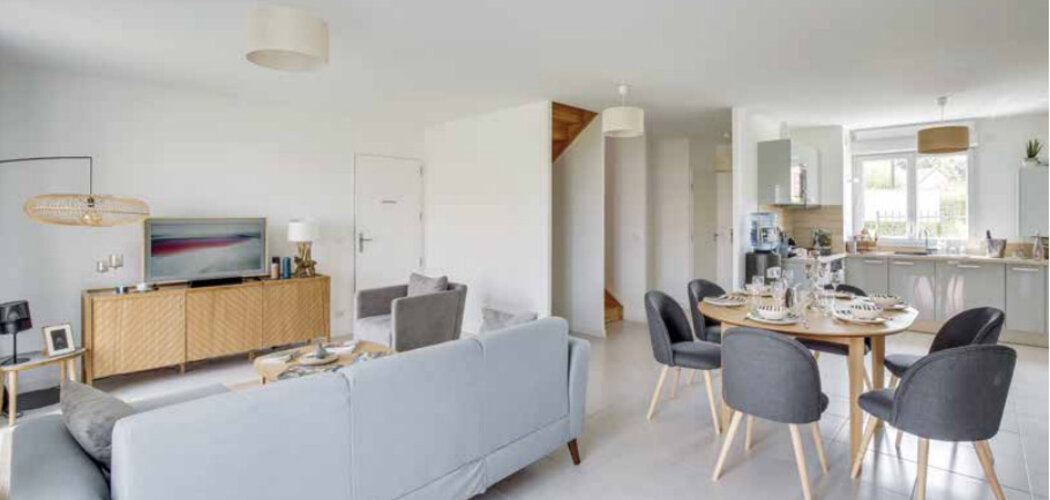 Programme immobilier neuf LA CLAIRIERE - Mareil-sur-Mauldre : Maisons T4–T5 avec jardins privatifs et 3 places de stationnement à 550 mètres de la gare (78124) - Référence : 4697