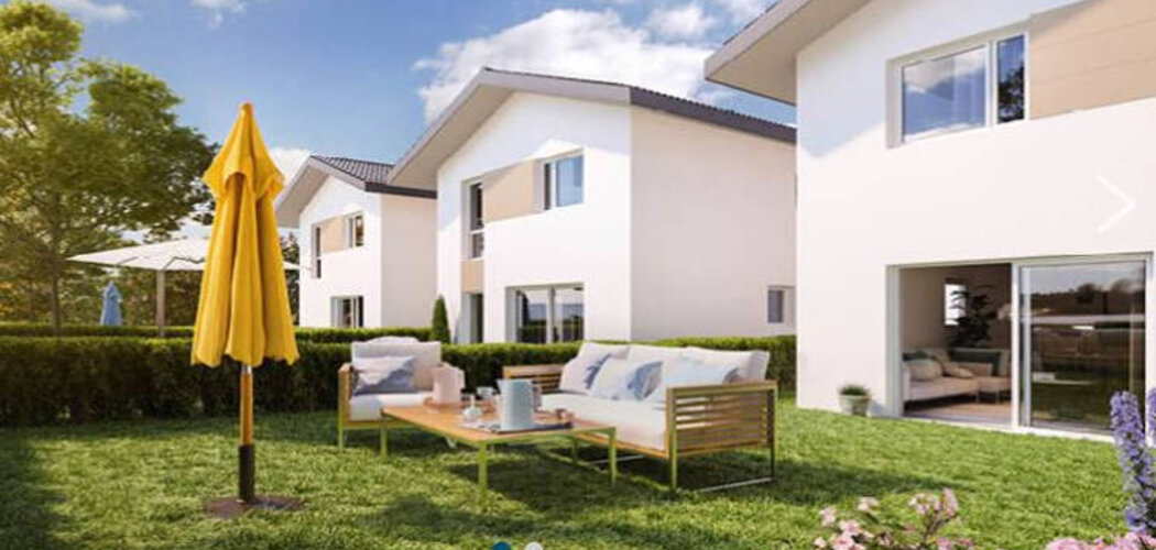 Programme immobilier neuf LE CLOS DE SECHEX - Margencel : résidences T3-T5 et maisons 4 pièces avec jardins près du centre (74200) - Référence : 2927