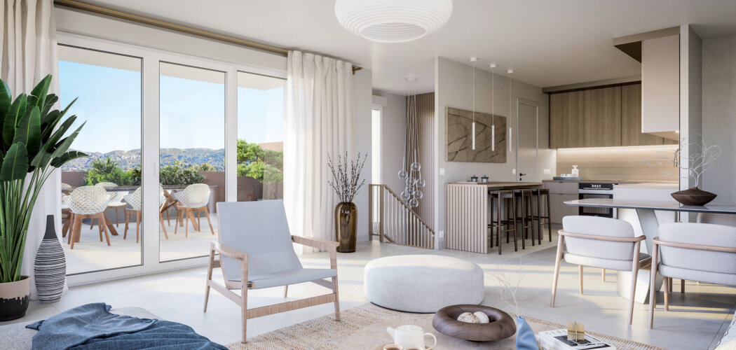 Programme immobilier neuf Les Lodges - Marignane proche du centre historique (13700) - Référence : 14437