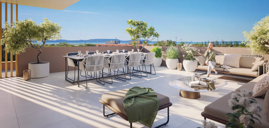 Programme immobilier neuf Les Lodges - Marignane proche du centre historique (13700) - Référence : 14437