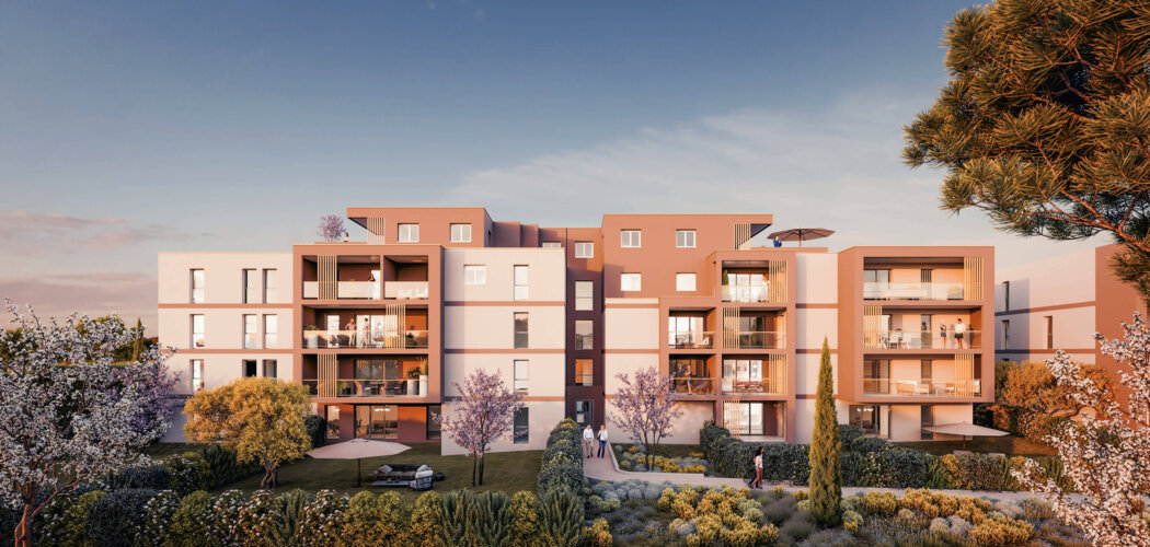 Programme immobilier neuf Les Lodges - Marignane proche du centre historique (13700) - Référence : 14437