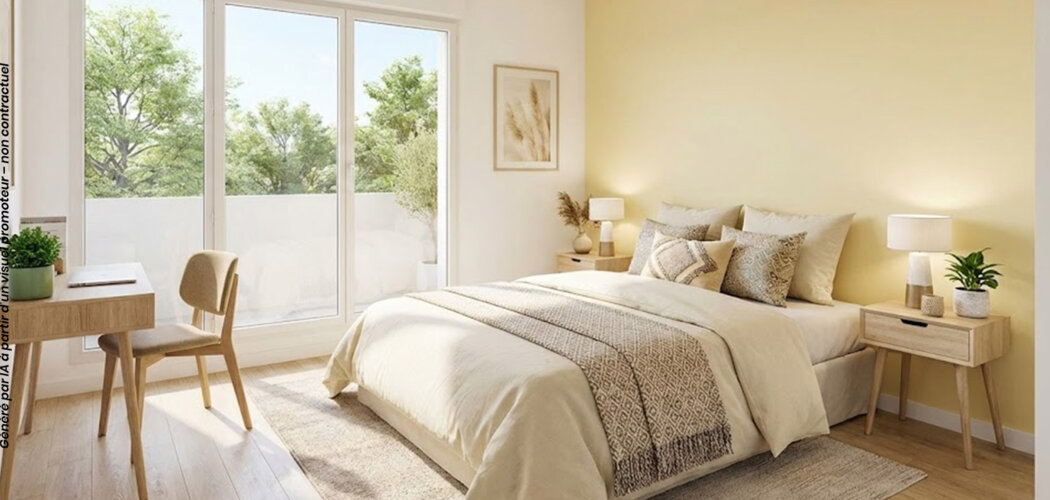 Programme immobilier neuf Symbiose - Marignane proche étang de Berre et parc Ferrage (13700) - Référence : 17131