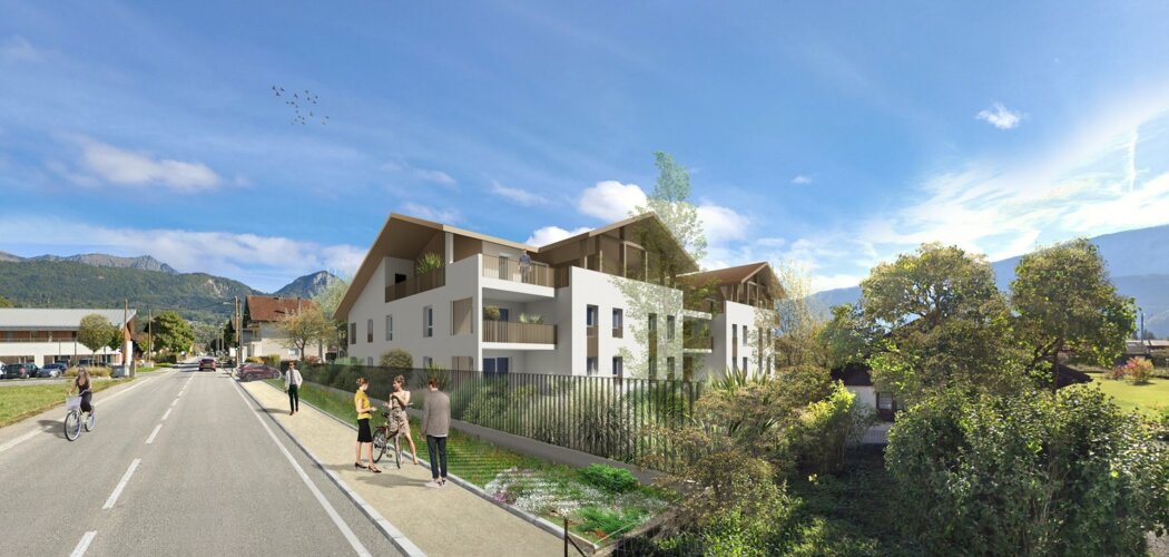 Programme immobilier neuf MOKA - Marignier : appartements neufs T2–T5 à 13 min de la gare routière (74970) - Référence : 15920