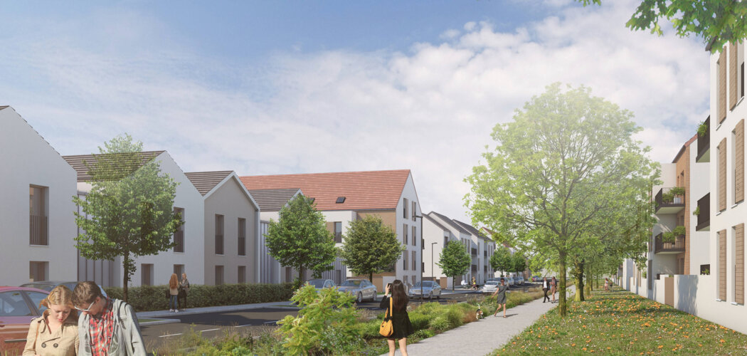 Programme immobilier neuf Le Haras - Marly-la-Ville : Appartements studio–T4, maisons T4–T5 et logements intermédiaires avec jardins, exposition sud et proximité Paris (95670) - Référence : 14477