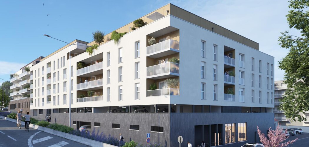 Programme immobilier neuf VILLA MAROMA - Maromme quartier prisé de la Demi-Lune proche centre-ville (76150) - Référence : 12273