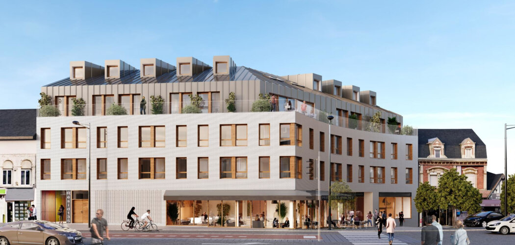 Programme immobilier neuf Campus 137 - Maromme : résidence étudiante du studio au T3 à proximité des transports (76150) - Référence : 15922
