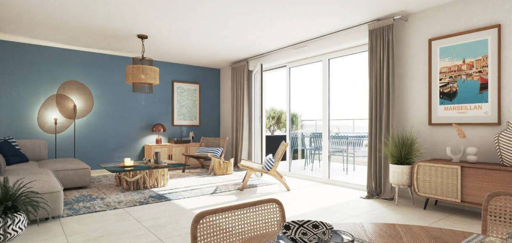 Programme immobilier neuf TERRA SOLEA - Marseillan à deux pas de la plage (34340) - Référence : 15129