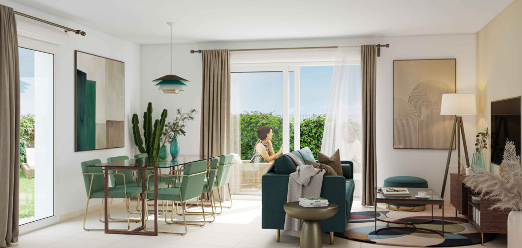 Programme immobilier neuf Nacre - Marseillan à deux pas du port (34340) - Référence : 15126