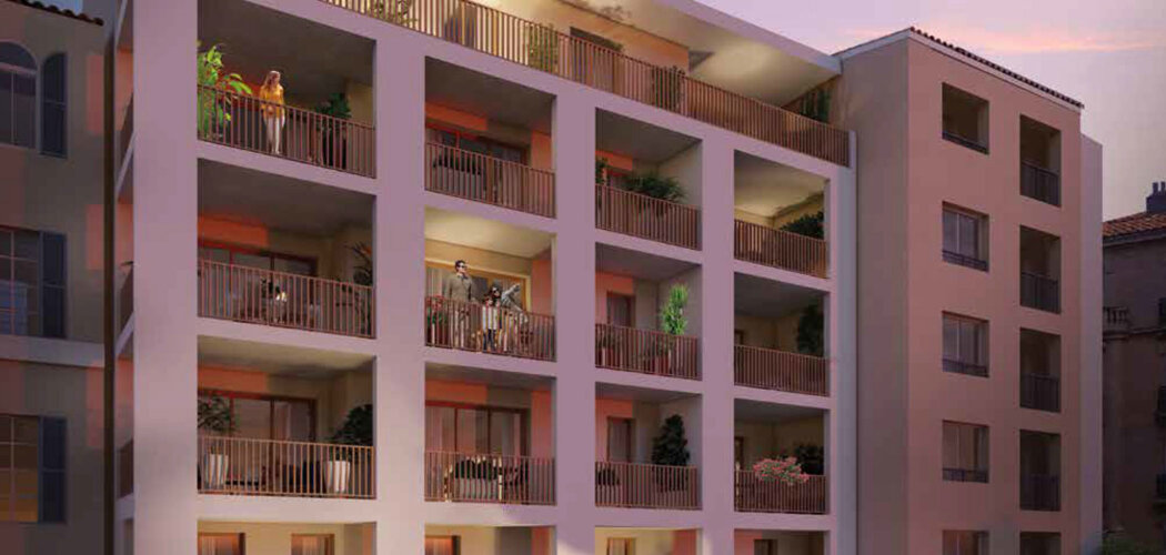 Programme immobilier neuf ELEGANCE LONGCHAMP - Marseille 04 à deux pas du parc Longchamp (13004) - Référence : 13709