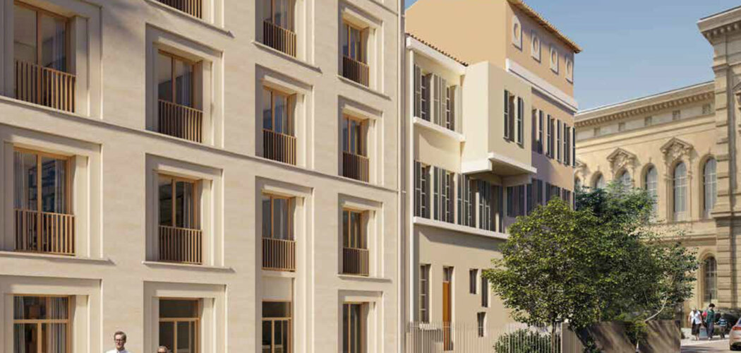 Programme immobilier neuf ELEGANCE LONGCHAMP - Marseille 04 à deux pas du parc Longchamp (13004) - Référence : 13709