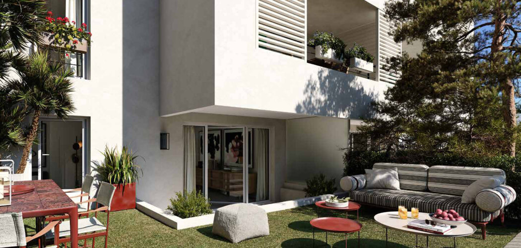 Programme immobilier neuf Les Terrasses Borely - Marseille 08 : appartements neufs à 7 min de la plage de Borély (13008) - Référence : 15702