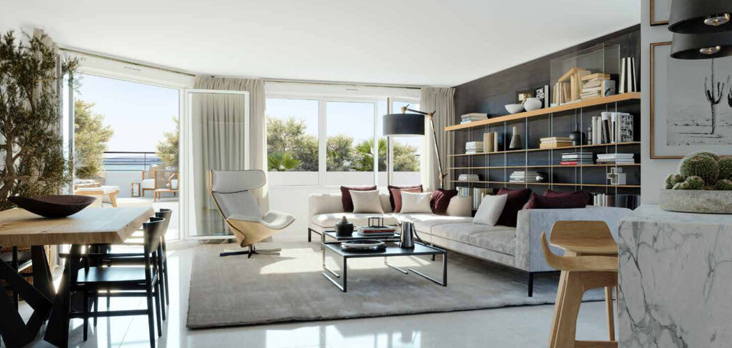 Programme immobilier neuf Les Terrasses Borely - Marseille 08 : appartements neufs à 7 min de la plage de Borély (13008) - Référence : 15702