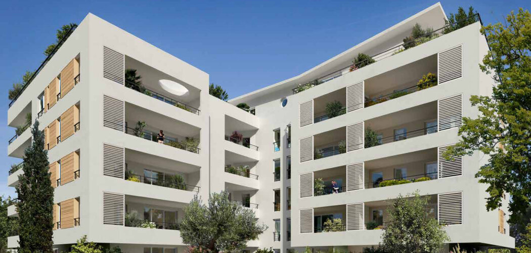 Programme immobilier neuf Les Terrasses Borely - Marseille 08 : appartements neufs à 7 min de la plage de Borély (13008) - Référence : 15702