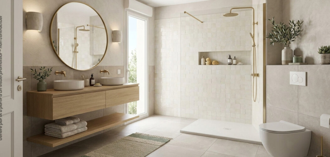 Programme immobilier neuf Bastide Centhis - Marseille 10 : appartements neufs du 2 au 4 pièces en village de Saint Loup (13010) - Référence : 15071