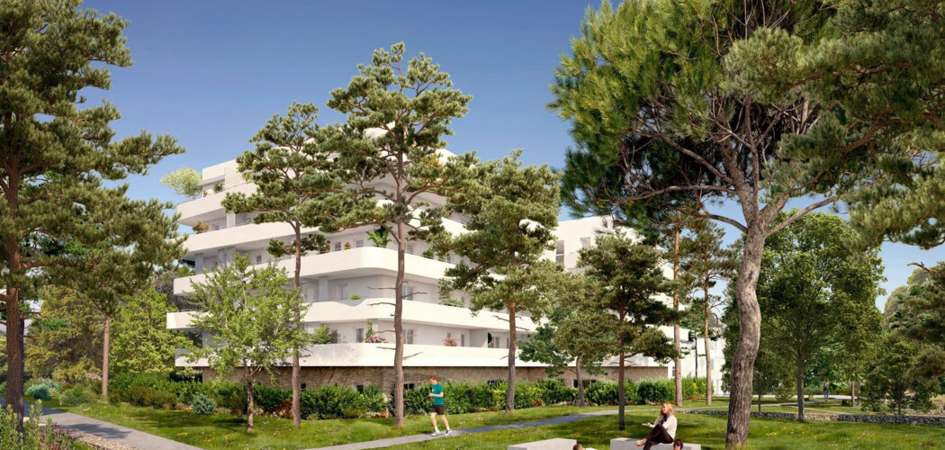 Programme immobilier neuf SECONDE NATURE - Marseille 10 : Appartements T2–T4 avec terrasses, rez-de-jardin et volets motorisés proche du métro 2 (13010) - Référence : 14230