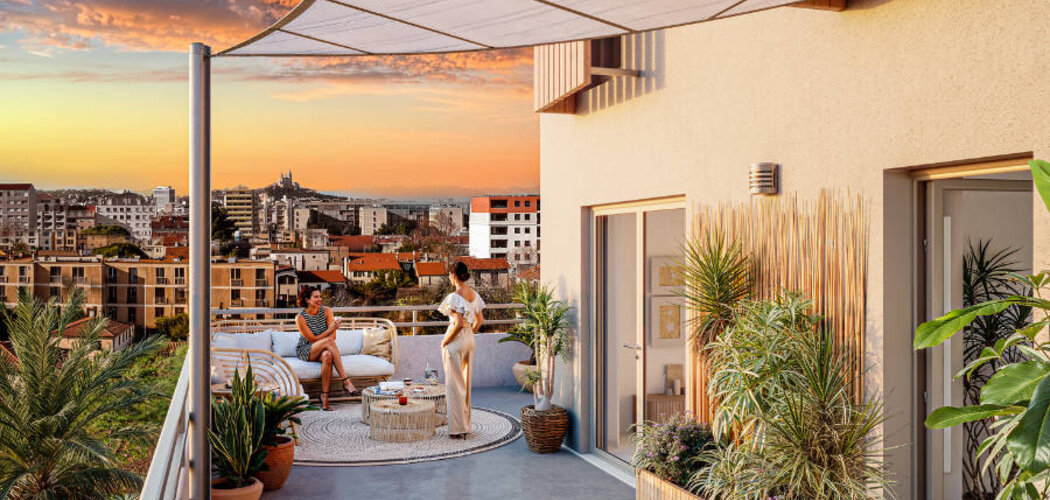Programme immobilier neuf RESIDENCE PALMA - Marseille 10e résidence intimiste à deux pas de la Timone (13010) - Référence : 12198