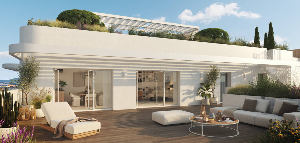 Programme immobilier neuf Louise - Marseille 12e environnement verdoyant proche Bois Luzy (13012) - Référence : 12244