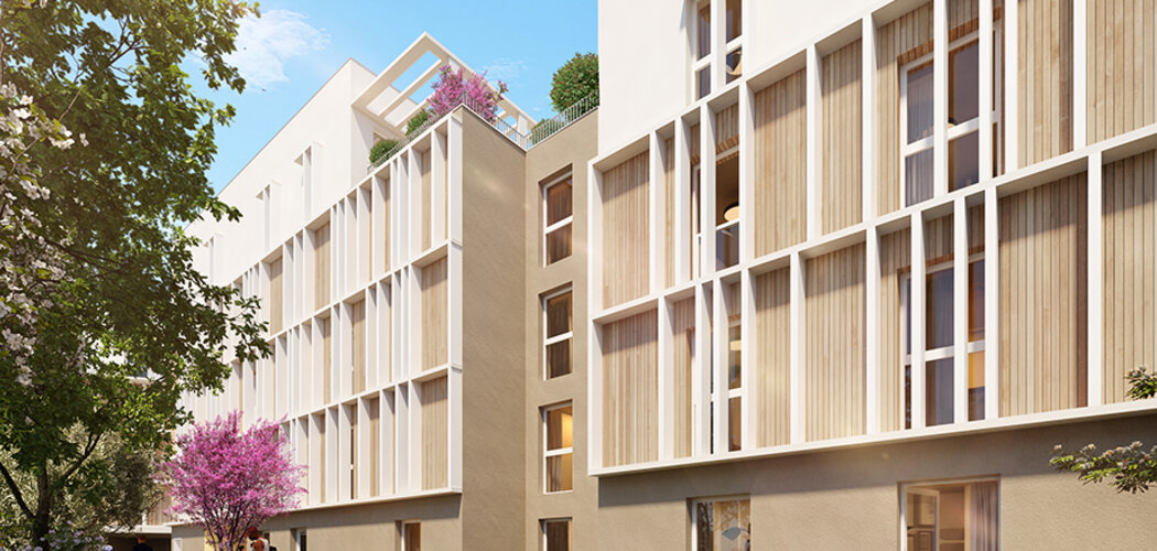 Programme immobilier neuf THE HIVE (VA) - Marseille 13 : 178 logements LMNP du studio au T3 à 15 min de l’École Centrale (13013) - Référence : 15850