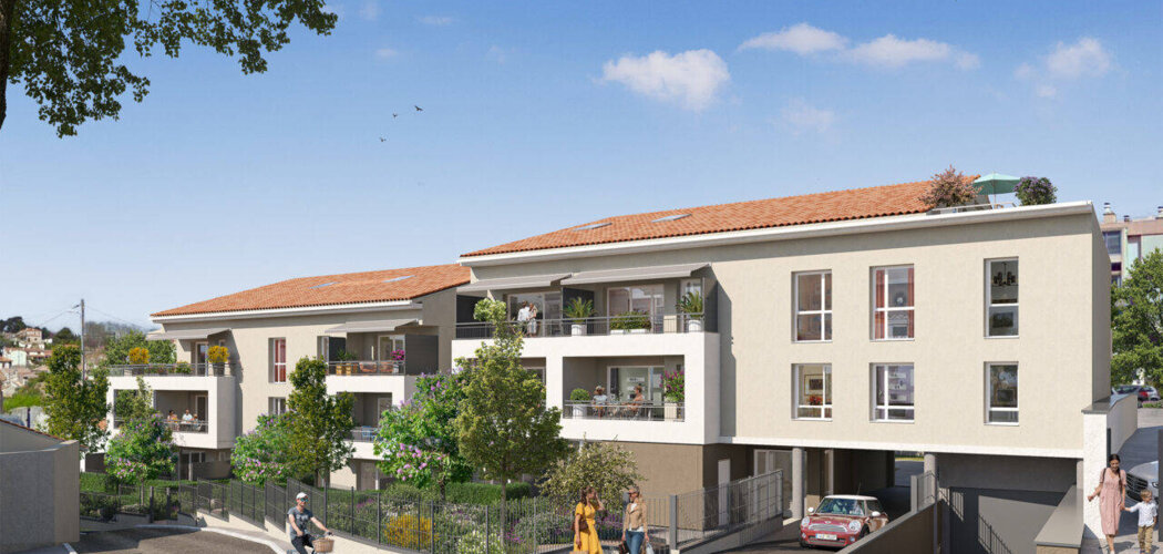 Programme immobilier neuf Le Clos des Acacias -  Marseille 13 : appartements neufs du 2 au 5 pièces en cœur de Saint Jérôme (13013) - Référence : 15367