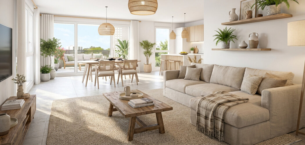 Programme immobilier neuf LE MURILLO - Marseille 14 : appartements neufs du studio au 4 pièces en quartier Hauts de Ste-Marthe (13014) - Référence : 18026