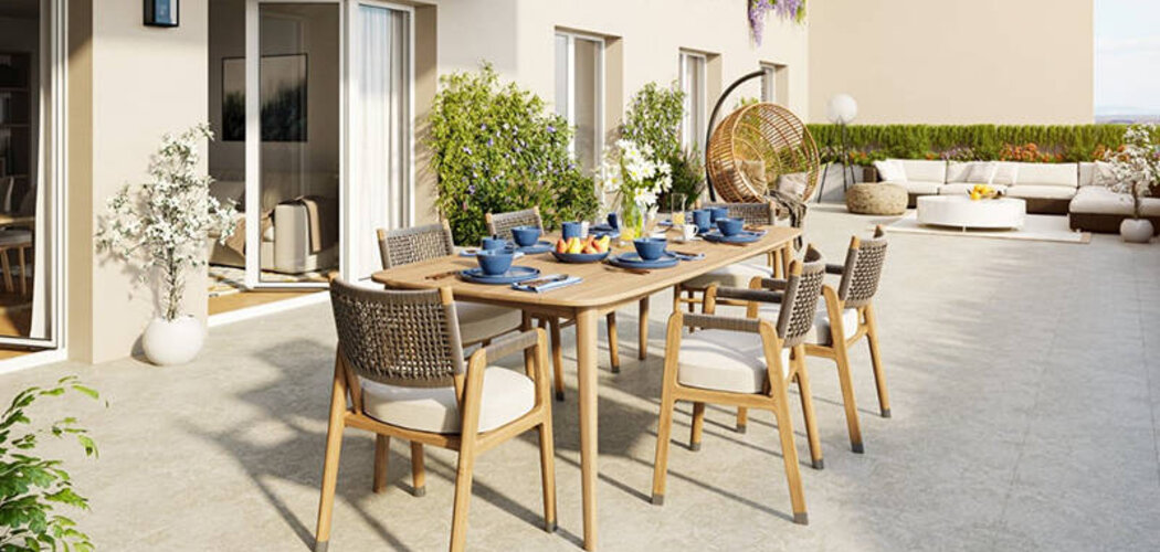 Programme immobilier neuf JARDIN EMY - Marseille 14 : maisons et appartements neufs proche des Hauts de St Marthe (13014) - Référence : 14874