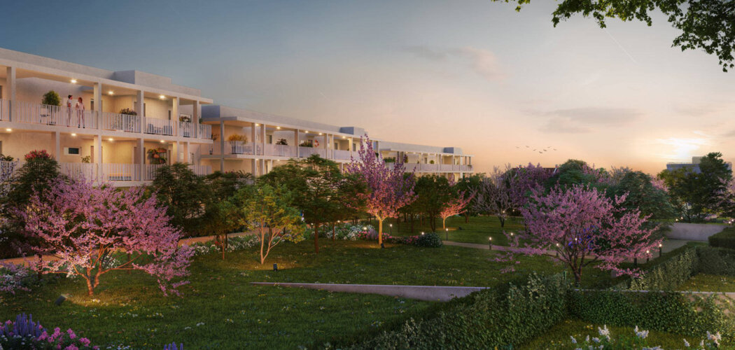 Programme immobilier neuf JARDIN EMY - Marseille 14 : maisons et appartements neufs proche des Hauts de St Marthe (13014) - Référence : 14874