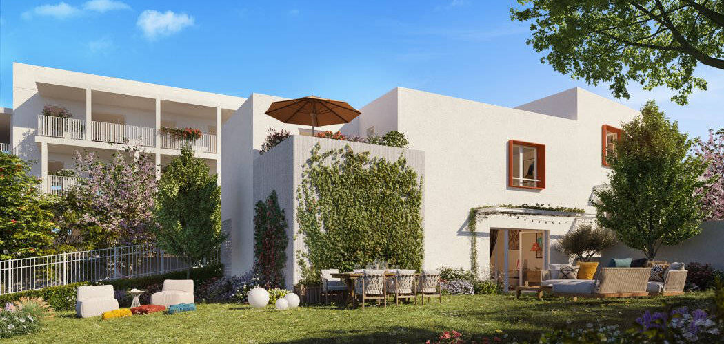 Programme immobilier neuf JARDIN EMY - Marseille 14 : maisons et appartements neufs proche des Hauts de St Marthe (13014) - Référence : 14874