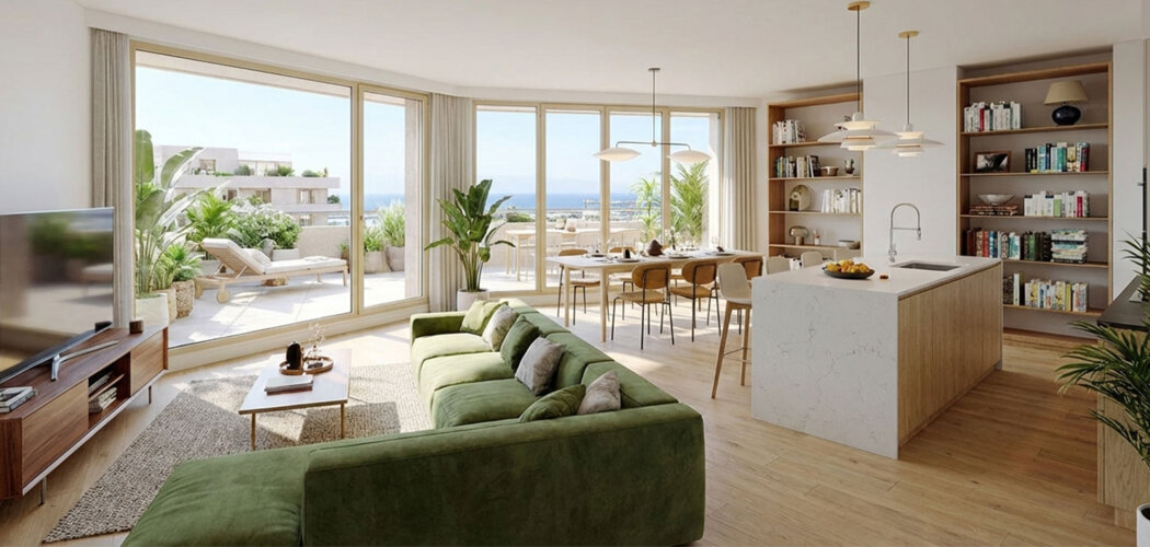 Programme immobilier neuf VEGA - LES FABRIQUES - Marseille 15 appartements neufs écoquartier Les Fabriques métro 2 (13015) - Référence : 16794
