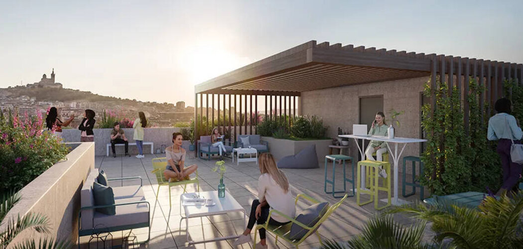 Programme immobilier neuf COURS 36 (VA) - Marseille 6e résidence étudiante à deux pas de la place Castellane (13006) - Référence : 12122