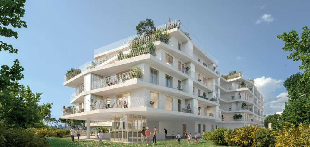 Programme immobilier neuf LA MARSA - Marseille 8 : appartements neufs du 2 au 5 pièces proche plage de David (13008) - Référence : 17063