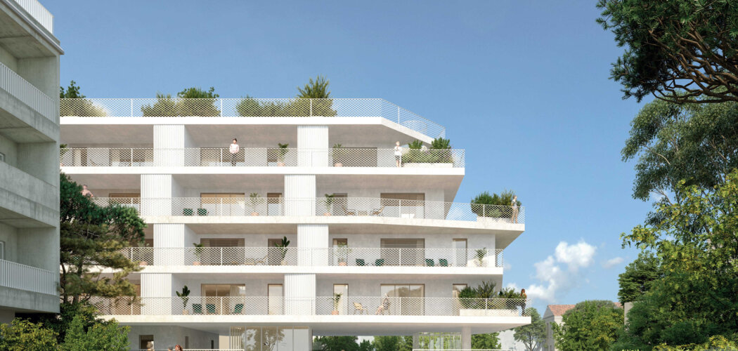 Programme immobilier neuf LA MARSA - Marseille 8 : appartements neufs du 2 au 5 pièces proche plage de David (13008) - Référence : 17063