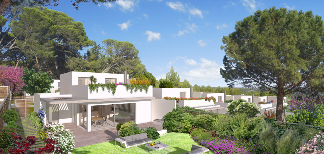 Programme immobilier neuf Le Parc aux Ecureuils - Marseille 9 : villas neuves au cœur de Sormiou, proximité Calanques et piscine privative (13009) - Référence : 8607