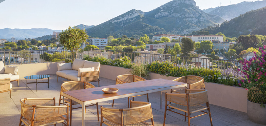 Programme immobilier neuf L'ombrière - Marseille 9ème quartier du Cabot cadre de vie entre ville et nature (13009) - Référence : 14144