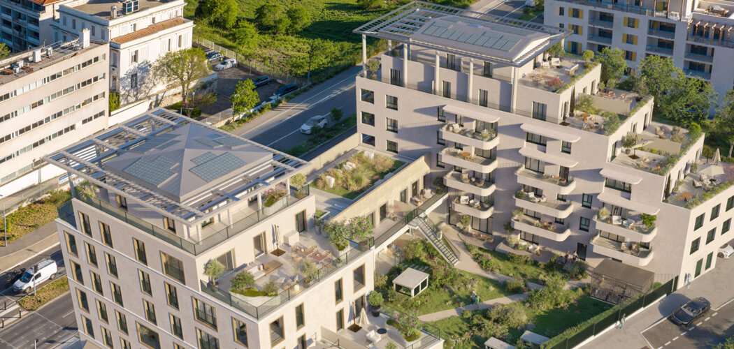Programme immobilier neuf L'ombrière - Marseille 9ème quartier du Cabot cadre de vie entre ville et nature (13009) - Référence : 14144